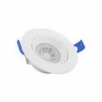 SPOT INTEGRE RONDE ENCASTRE BLANCHE/SLIR7W2B 6500K