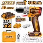 VISSEUSE 20V 66Nm 2BATTs/chrb+47 ACCESS CIDLI20668