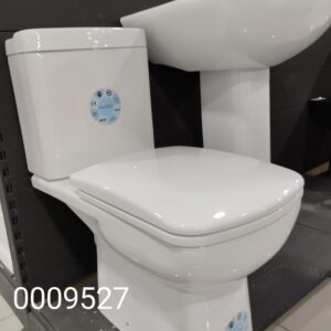 CUVETTE + CHASSE HDC201AA COMPLET BLANC