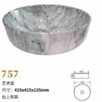 VASQUE EN MARBRE RONDE 40*40 VA-757