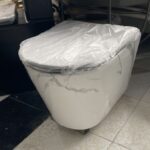 TOILETTE SUSPENDU OVAL EN MARBRE H_2001-C001