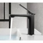 MITIGEUR LAVABO NOIR BALDINI REF 1402L/BK