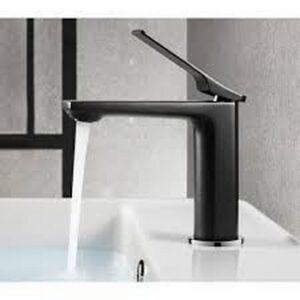 MITIGEUR LAVABO NOIR BALDINI REF 1402L/BK