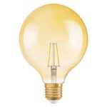 LAMPE LED E27 4W 2200K AMBER G150