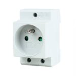 PRISE 2P+T SUR RAIL PEC