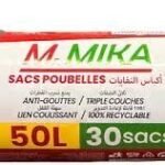 SAC POUBELLE MR MIKA 50L * 30