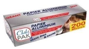 CHIKIPAK FEUILLE D ALUMINUIM 200M