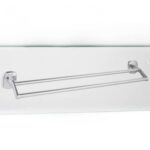 PORTE SERVIETTE DOUBLE R.6702 CHROME SANILI