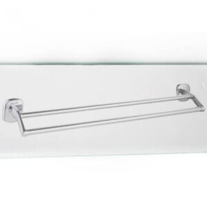 PORTE SERVIETTE DOUBLE R.6702 CHROME SANILI