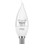 LAMPE LED CLAIRE E14 5W 2700K 200 240V PEC