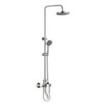 COLONE DOUCHE ROND+MITIGEUR KAROMEN REF 3818