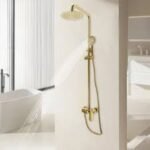 COLONNE DOUCHE+MITIGEUR GOLD KAROMEN REF3820