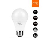 LAMPE LED BULB E27 9W 4000K IP20 240V PEC