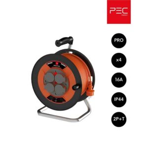 ENROULEUR CABLE MEGAFLEX 4P 35M 3*1.5 16A IP44 PEC