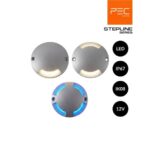 SPOT 12V BALISAGE ROND STEPLI 1W 4 DIFFUSEURS IP67