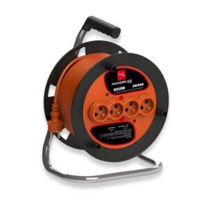 ENROULEUR DE CABLE POWERFLEX4PRISES 50M 3G1.5 16A