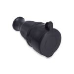 PROLONGATEUR FEM 2P+T 16A IP44 EN CAOUTCHO NOIR