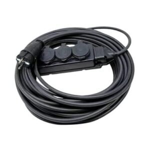 BLOC MULTIPRISE Linkflex 3G1.5 5M 3X2P+T NOIRE 16A