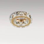 SPOT ROND ALU/CRIS GU10 LS-C038 GOLD