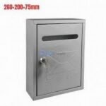 BOITE A LETTRE EN ACIER 260*200*75 01.022.8150