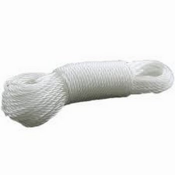 6924393305419 CORDE A LINGE BLANC 10M 054-10 – Image 1