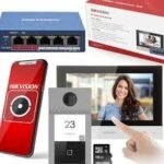 PACK PLATINE&MONITEUR TACTIL 7P HIKVISION CONECTE