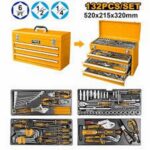 BOITE A OUTILS 3 TIROIRS 132PCS/HTCS221321