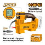 COMPRESSEUR D AIR POUR VOITURE SANS FIL CACLI2012