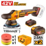 POLISSEUSE 42V 150MM AVC 2BATT+CHARGEUR APLI42152