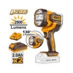 LAMPE DE TRAVAIL 20V 2500LUMENS CWLI20887