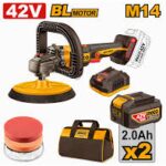 POLISSEUSE 42V AVEC 2BATT+CHAR /APLI42182