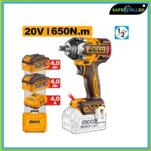 BOULONEUSE 650N.M AVEC 2 BATT+CHARGEUR CIWLI2065