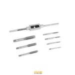 ENSEMBLE DE 8 TARAUDS METRIQUES EN ACIER 102801WSP