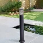 POTEAU JARDIN CARLO DEC GU10 LED 3.5W NOIR/DR3.574