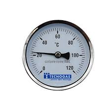 8058699082663 THERMOMETRE AXIAL 0/200 D63 L50 TECNOGAS/R02899 – Image 1