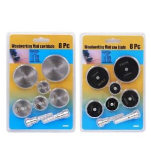 JEUX DISQUE 8PC LAME DE SCIE HSS