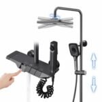 COLONNE DOUCHE TACTILE NOIR DP-16/T