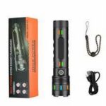 HIGH POWER SUPER BRIGHT FLASHLIGHT RECHAR TYPE C